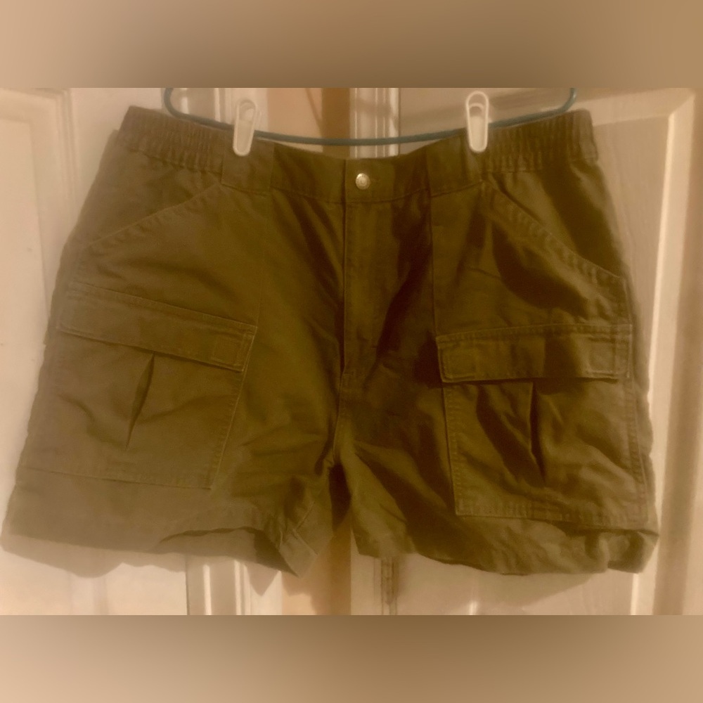 Mens Cabela's Brown Cargo Shorts Size 40 Excellent Condition